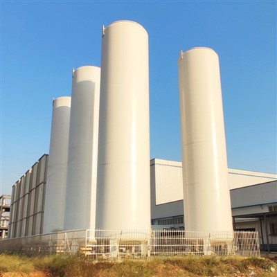 Large Liquid Nitrogen Storage Tank